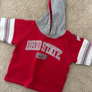 Nike Kids Ohio State Red Hoodie